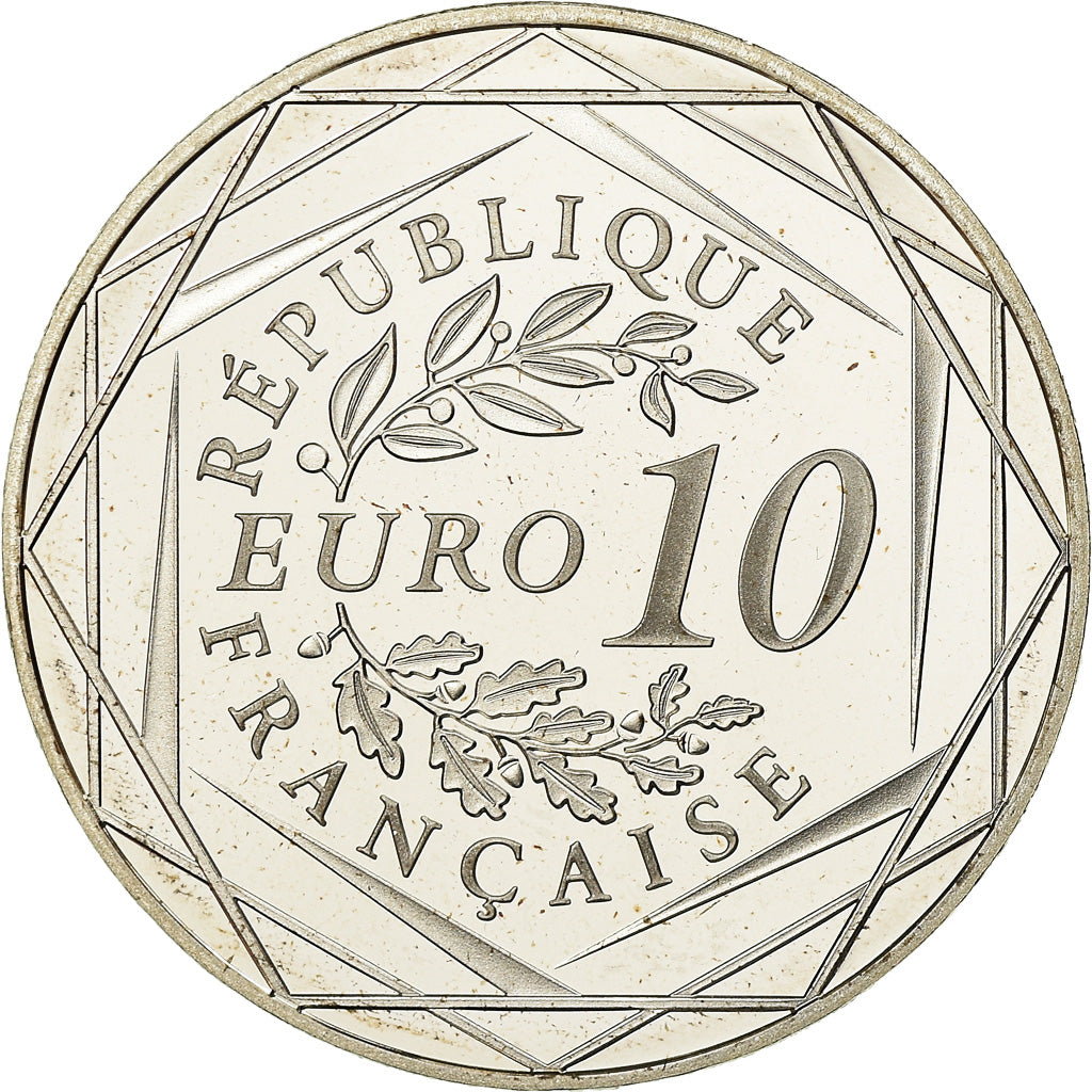 France, 10 Euro, 2014, Proof / BE, MS(65-70), Silver, Gadoury:EU657