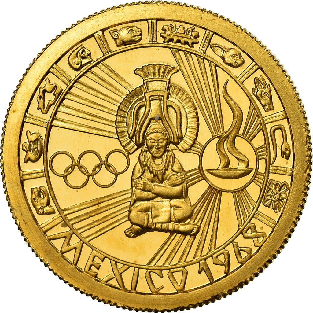 Messico, medaglia, Jeux Olympiques de México, Sports & leisure, 1968, SPL, Oro