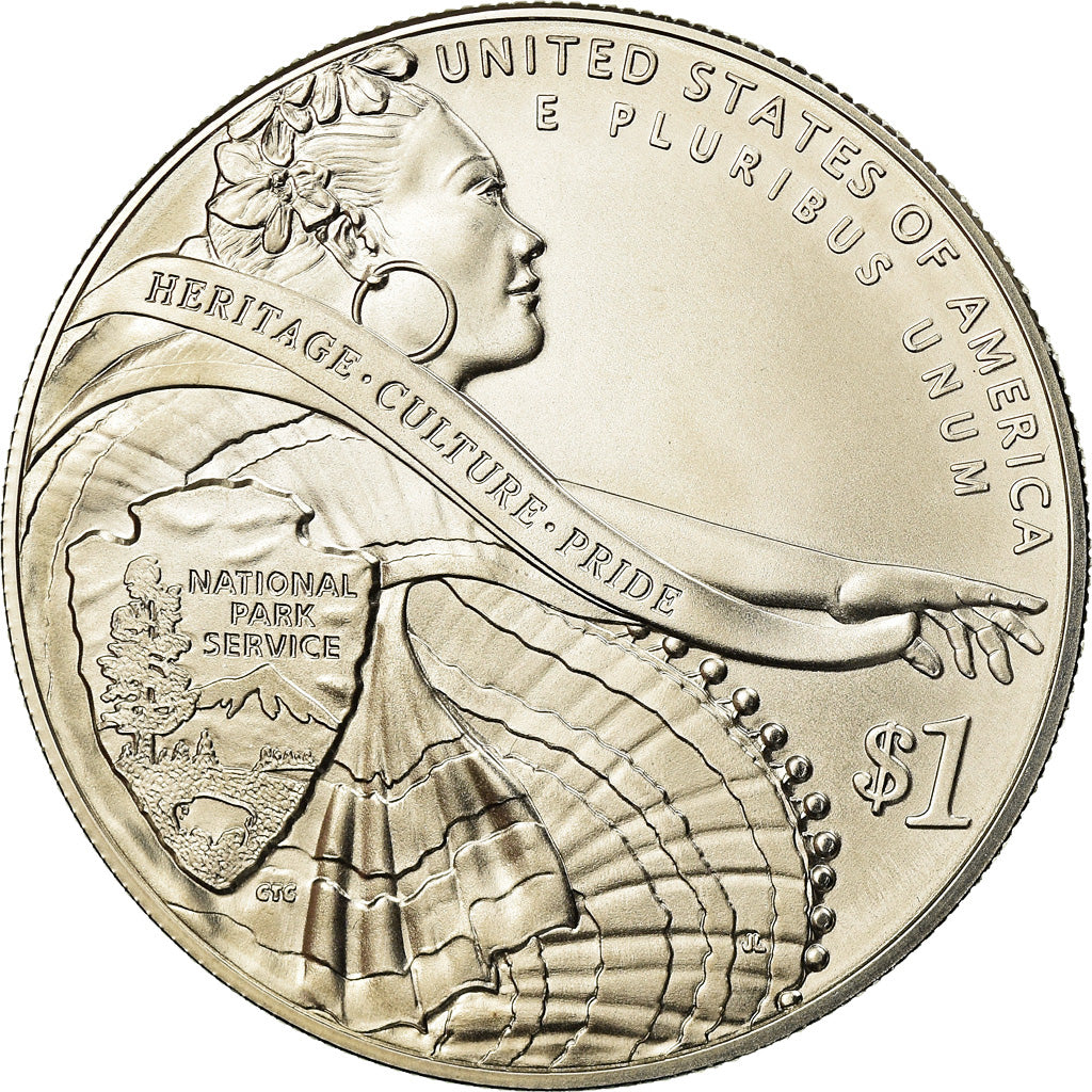 Coin, United States, Dollar, 2016, Philadelphia, MS(63), Silver