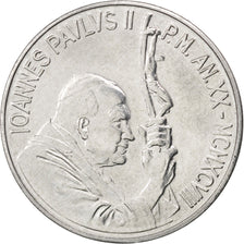 VATICAN CITY, 10 Lire, 1998, KM #293, MS(63), Aluminum, 23, 1.59