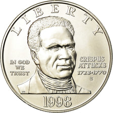 Coin, United States, Dollar, 1998, U.S. Mint, San Francisco, MS(63), Silver