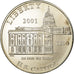Coin, United States, Dollar, 2001, U.S. Mint, Philadelphia, MS(63), Silver