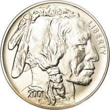 Coin, United States, Dollar, 2001, U.S. Mint, Denver, MS(63), Silver, KM:325