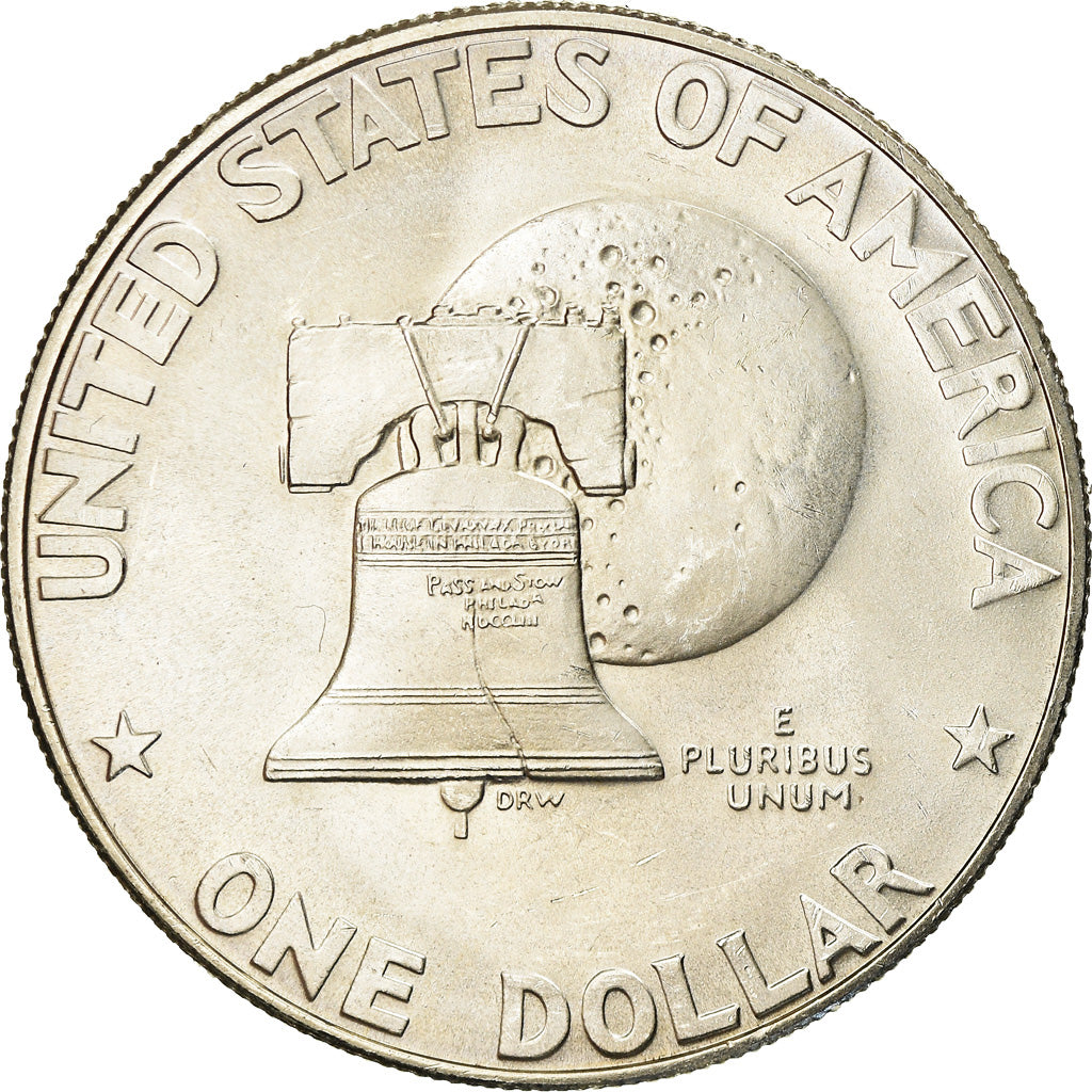 Coin, United States, Eisenhower Dollar, 1976, San Francisco, MS(63), KM 206