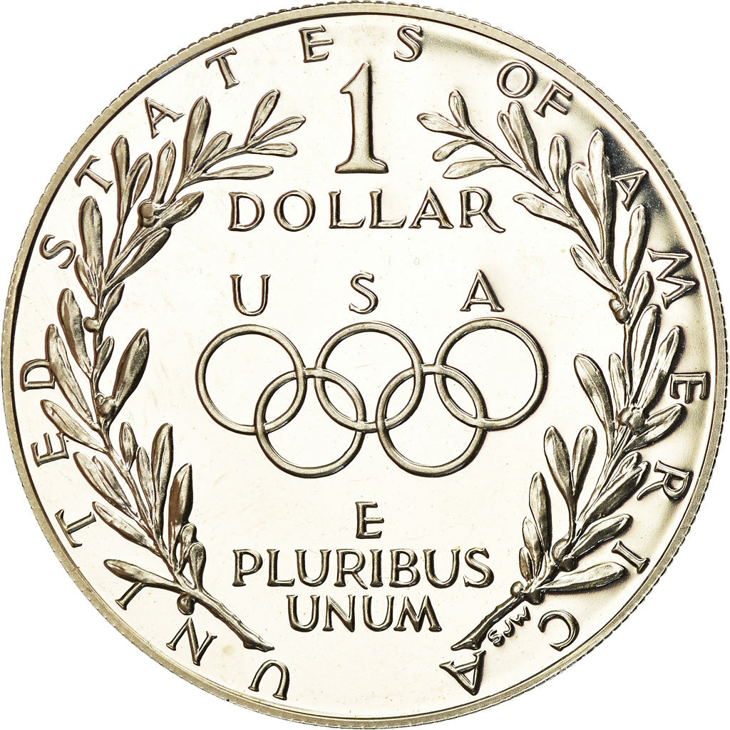 Coin, United States, Dollar, 1988, U.S. Mint, San Francisco, MS(63), Silver