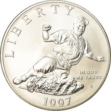 Coin, United States, Dollar, 1997, U.S. Mint, San Francisco, MS(63), Silver
