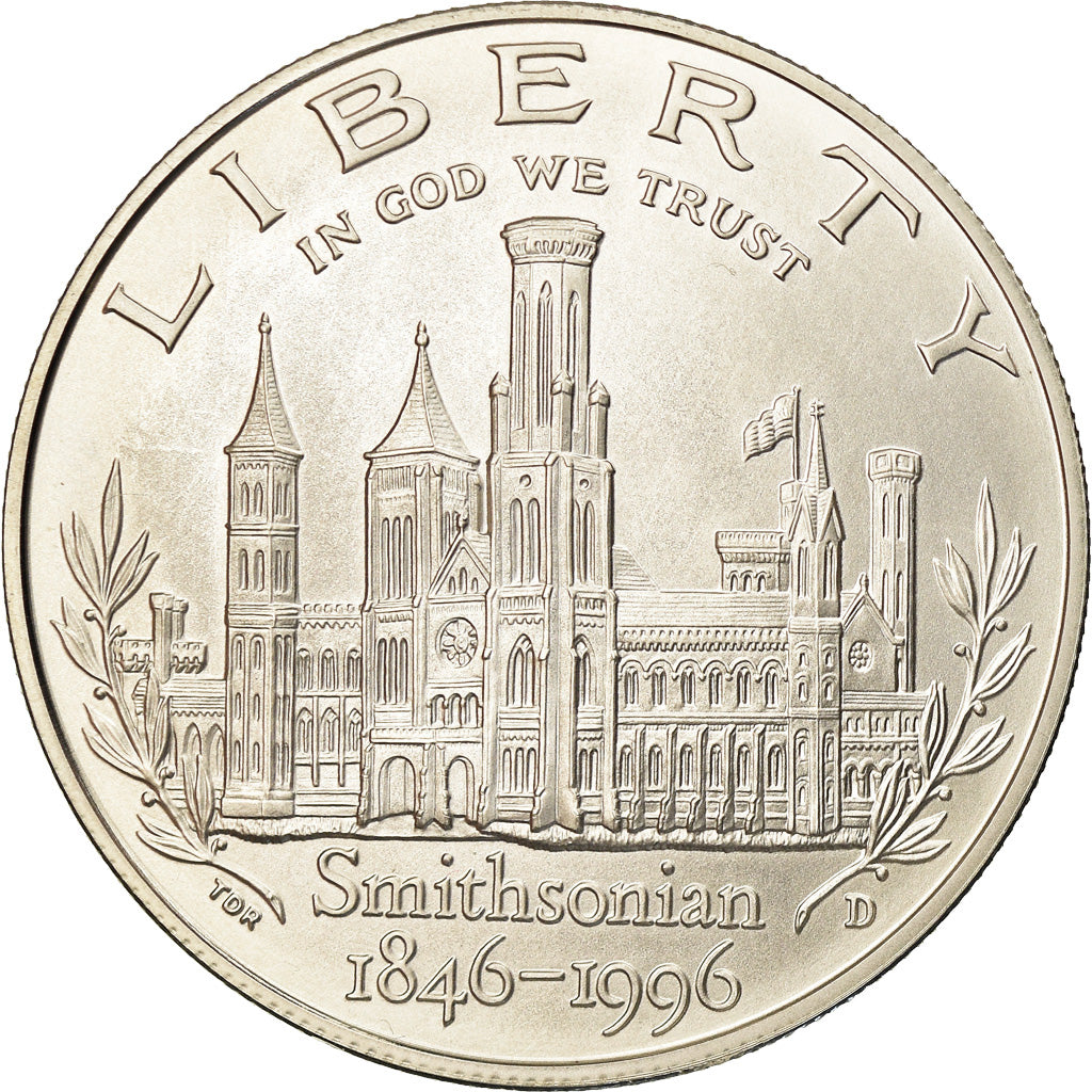 Coin, United States, Dollar, 1996, U.S. Mint, Denver, MS(63), Silver, KM:276