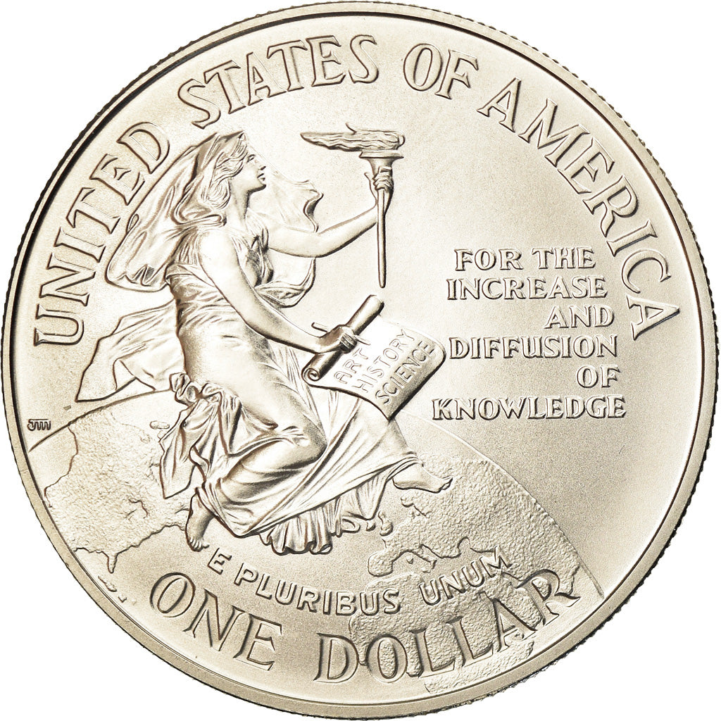 Coin, United States, Dollar, 1996, U.S. Mint, Denver, MS(63), Silver, KM:276
