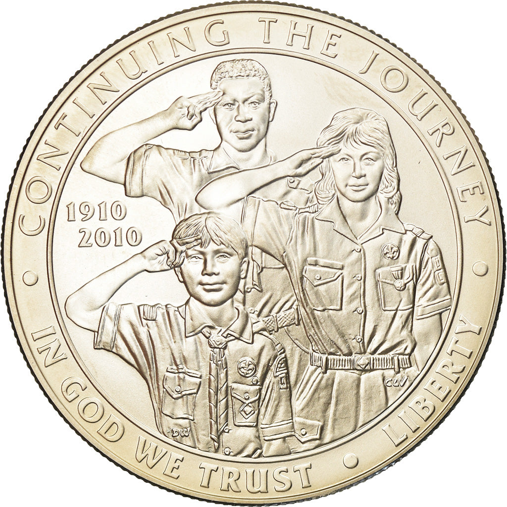 Coin, United States, Dollar, 2010, U.S. Mint, Philadelphia, MS(63), Silver