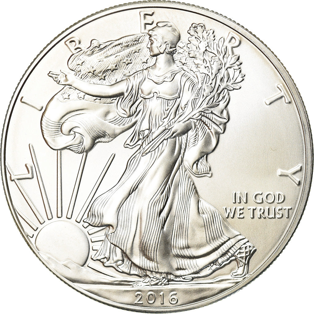 Coin, United States, Dollar, 2016, Philadelphia, MS(64), Silver