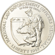 Coin, United States, Dollar, 1997, U.S. Mint, Philadelphia, MS(63), Silver