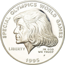 Coin, United States, Dollar, 1995, U.S. Mint, Philadelphia, MS(63), Silver