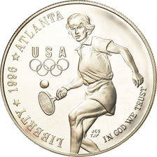 Coin, United States, Dollar, 1996, U.S. Mint, Philadelphia, MS(63), Silver