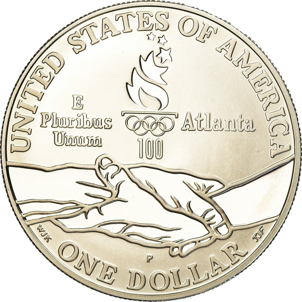 Coin, United States, Dollar, 1995, U.S. Mint, Philadelphia, MS(63), Silver