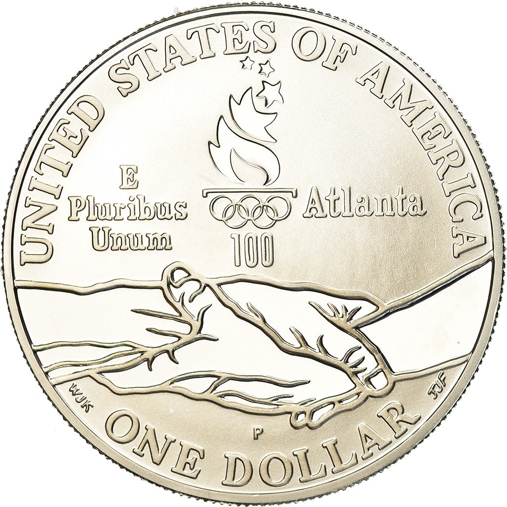 Coin, United States, Dollar, 1995, U.S. Mint, Philadelphia, MS(63), Silver