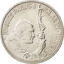 VATICAN CITY, 100 Lire, 1998, KM #296, MS(63), Copper-Nickel, 21.8, 4.49