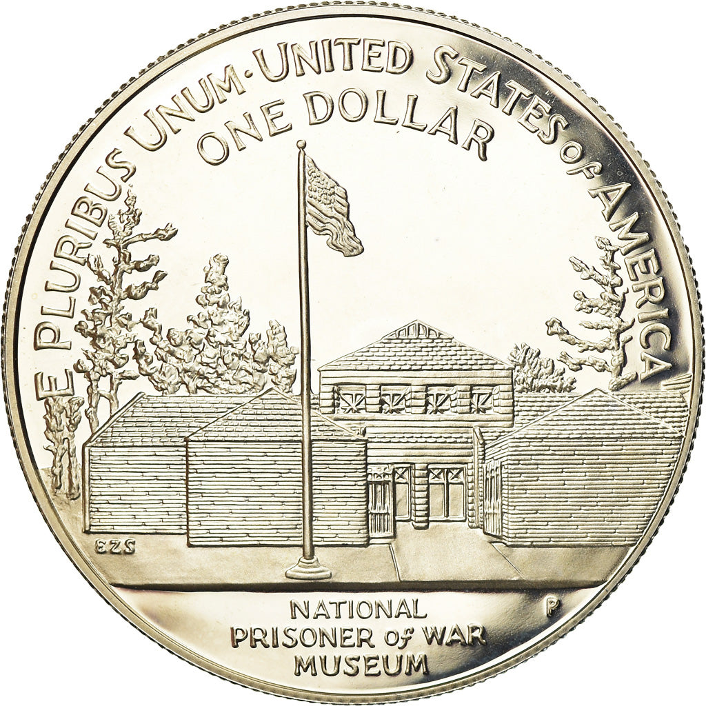 Coin, United States, Dollar, 1994, U.S. Mint, Philadelphia, MS(63), Silver