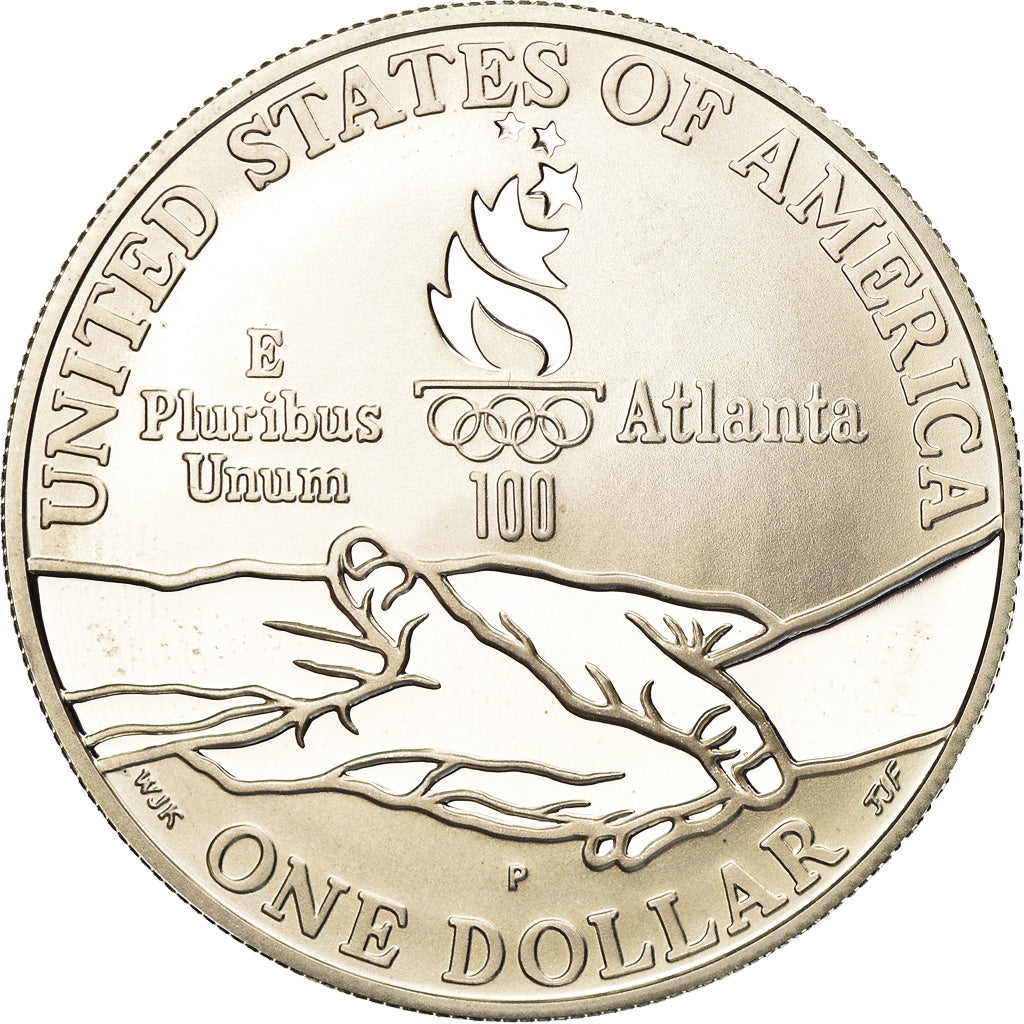 Coin, United States, Dollar, 1995, U.S. Mint, Philadelphia, MS(63), Silver