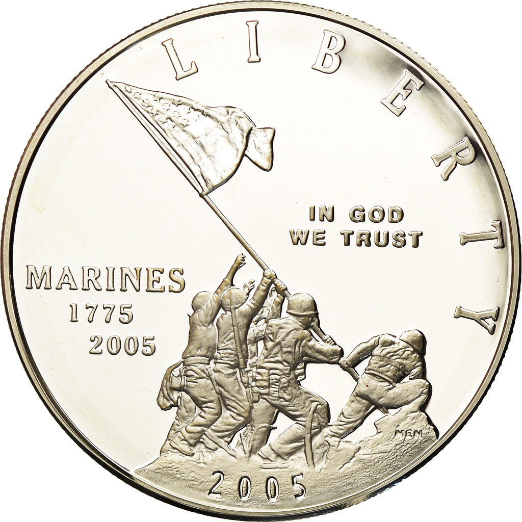 Coin, United States, Dollar, 2005, U.S. Mint, Philadelphia, MS(63), Silver