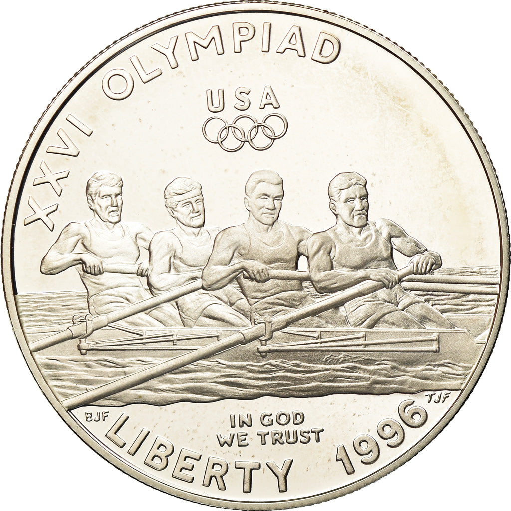 Coin, United States, Dollar, 1996, U.S. Mint, Philadelphia, MS(63), Silver