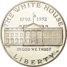 Coin, United States, Dollar, 1992, U.S. Mint, West Point, MS(63), Silver, KM:236