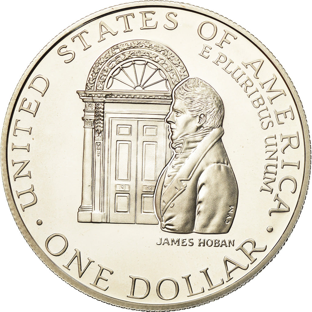 Coin, United States, Dollar, 1992, U.S. Mint, West Point, MS(63), Silver, KM:236