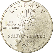 Coin, United States, Dollar, 2002, U.S. Mint, Philadelphia, MS(63), Silver