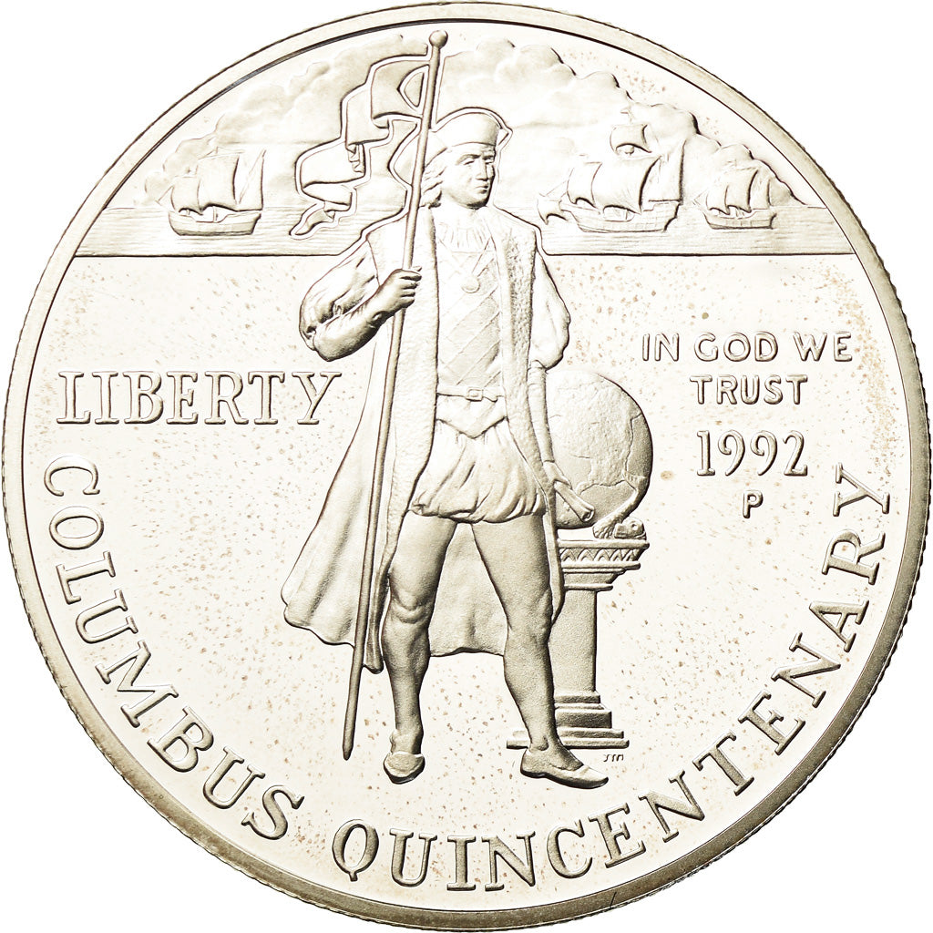 Coin, United States, Dollar, 1992, U.S. Mint, Philadelphia, MS(63), Silver
