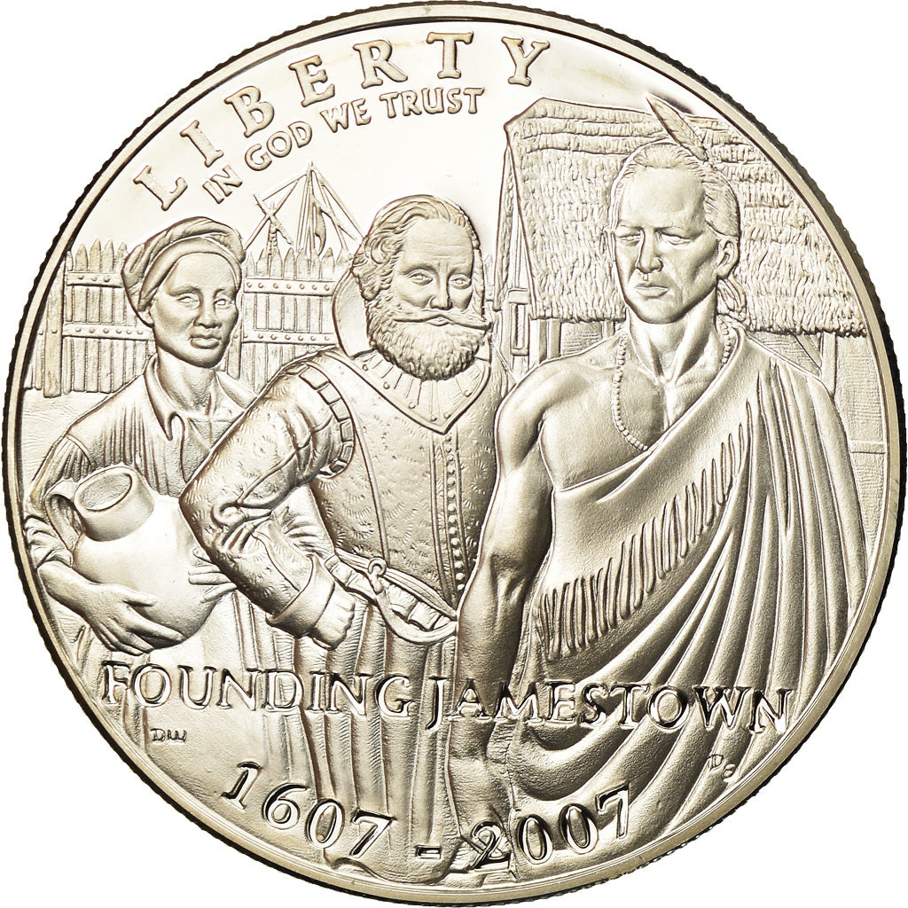 Coin, United States, Dollar, 2007, U.S. Mint, Philadelphia, MS(63), Silver