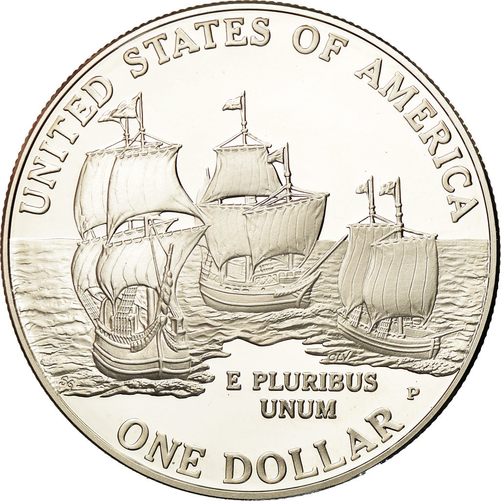 Coin, United States, Dollar, 2007, U.S. Mint, Philadelphia, MS(63), Silver