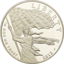 Coin, United States, Dollar, 2012, U.S. Mint, Philadelphia, MS(63), Silver