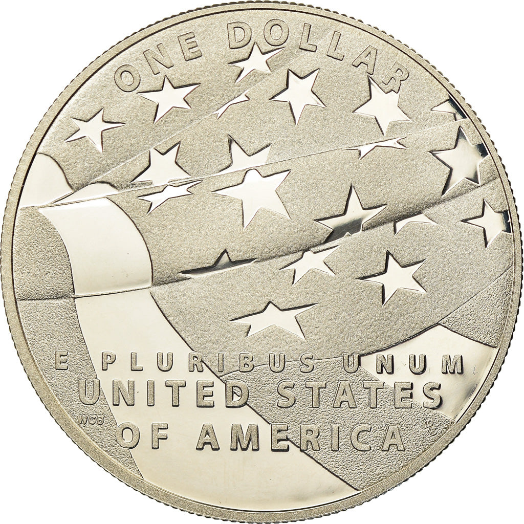 Coin, United States, Dollar, 2012, U.S. Mint, Philadelphia, MS(63), Silver