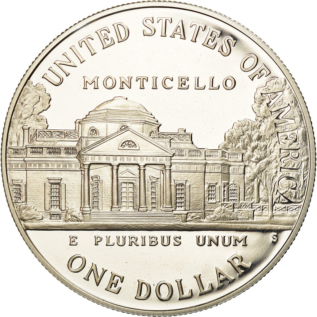 Coin, United States, Dollar, 1993, U.S. Mint, San Francisco, MS(63), Silver
