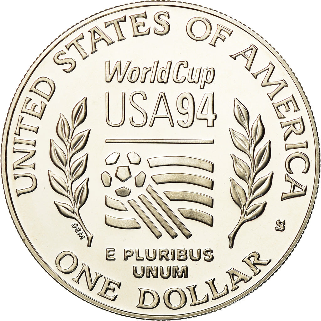 Coin, United States, Dollar, 1994, U.S. Mint, San Francisco, MS(63), Silver
