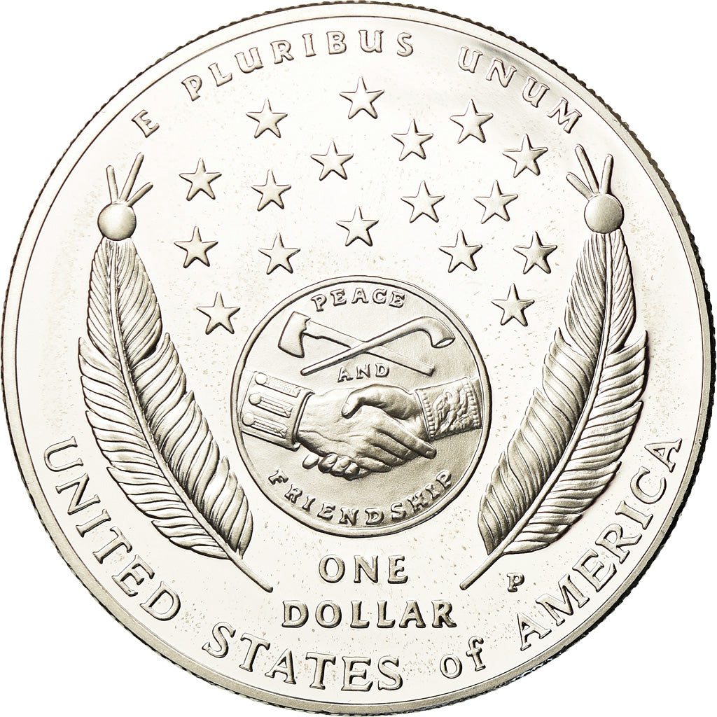 Coin, United States, Dollar, 2004, U.S. Mint, Philadelphia, MS(63), Silver