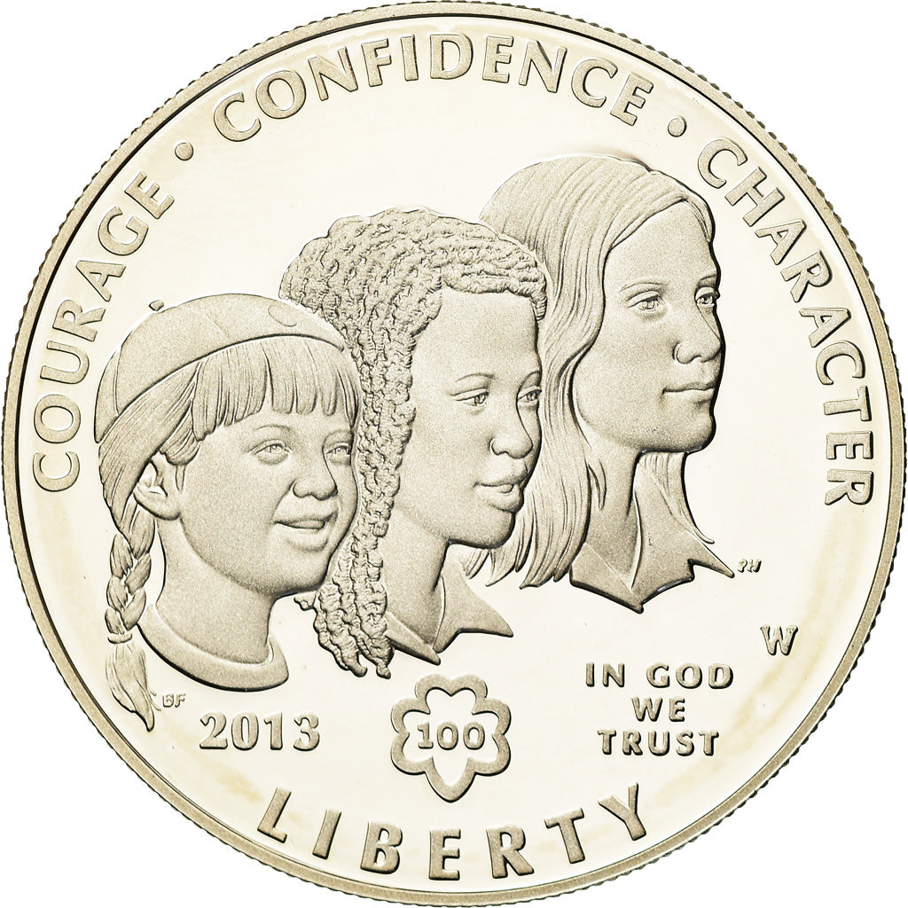 Coin, United States, Dollar, 2013, U.S. Mint, West Point, MS(63), Silver, KM:552