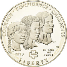 Coin, United States, Dollar, 2013, U.S. Mint, West Point, MS(63), Silver, KM:552