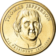 Coin, United States, Dollar, 2007, U.S. Mint, Denver, MS(60-62)