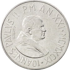 VATICAN CITY, 10 Lire, 1999, Rome, KM #305, MS(63), Aluminum, 23.3, 1.59