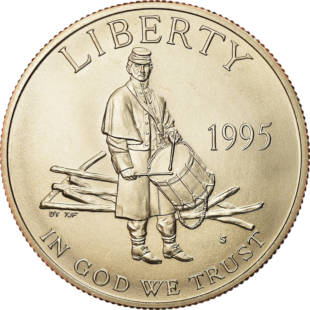 Coin, United States, Half Dollar, 1995, U.S. Mint, San Francisco, MS(64)