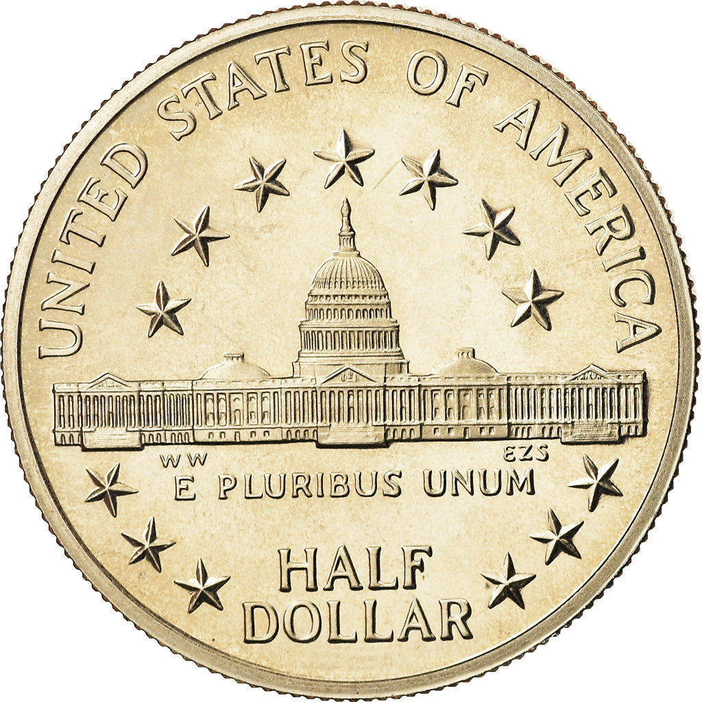 Coin, United States, Half Dollar, 1989, U.S. Mint, San Francisco, Proof, MS(64)