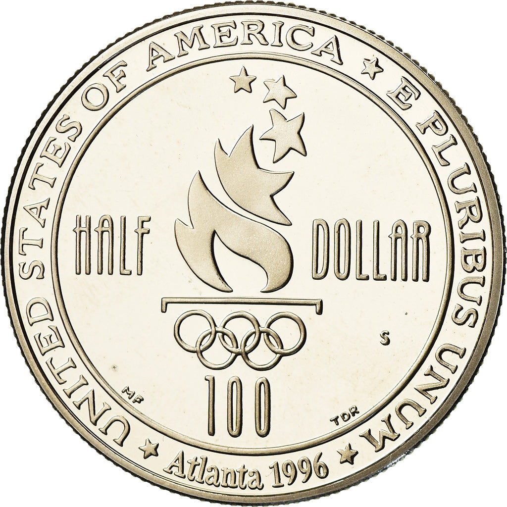 Coin, United States, Half Dollar, 1996, U.S. Mint, San Francisco, Proof, MS(64)