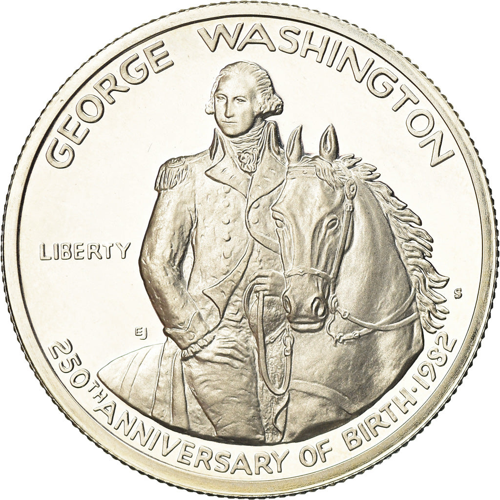 Coin, United States, Half Dollar, 1982, U.S. Mint, San Francisco, Proof, MS(64)