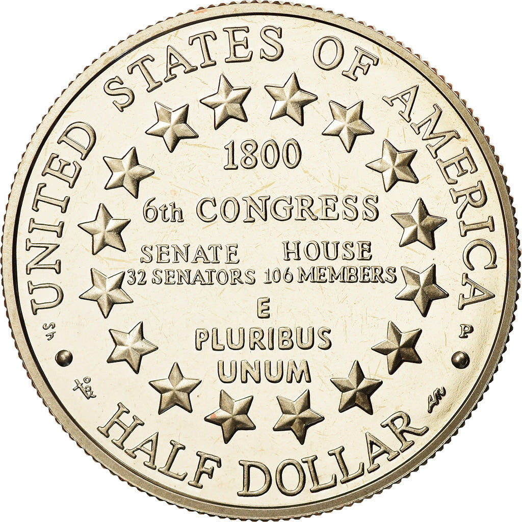 Coin, United States, Half Dollar, 2001, U.S. Mint, Philadelphia, Proof, MS(64)