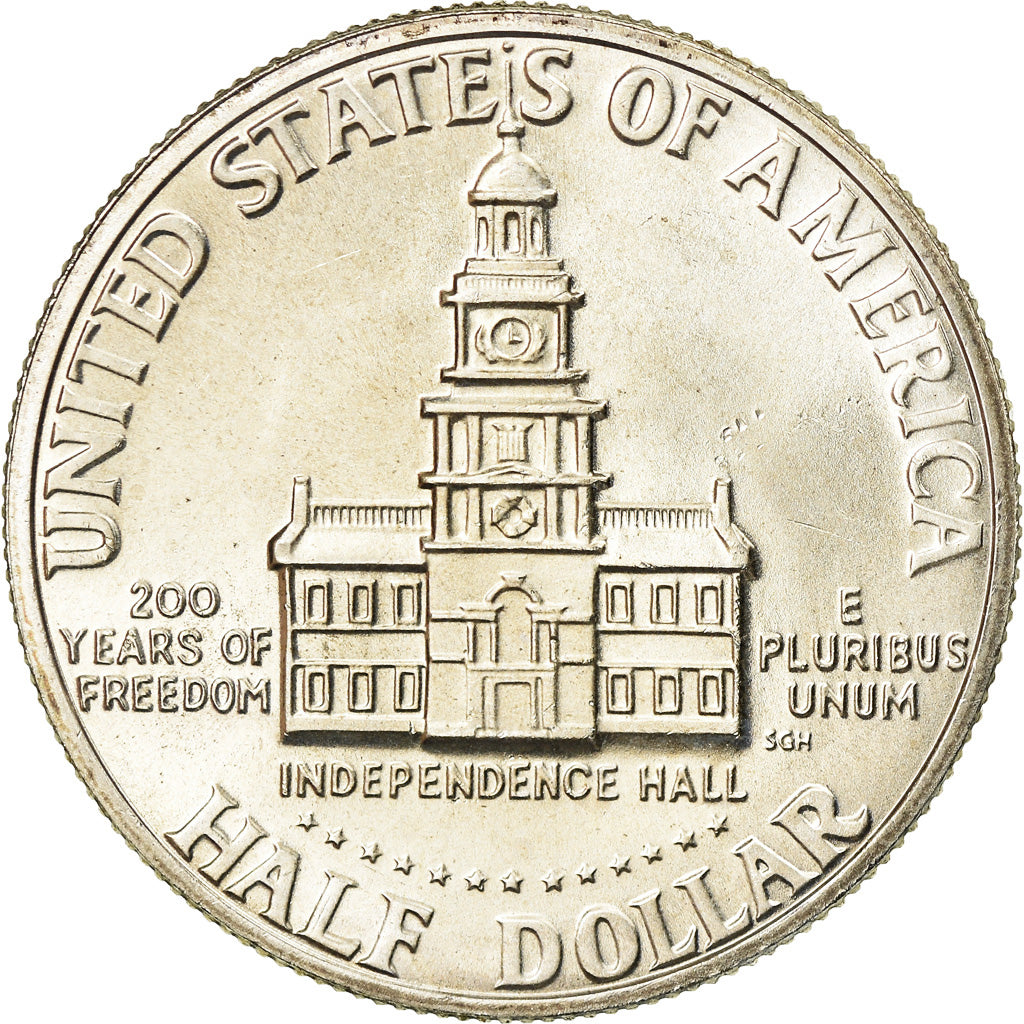 Coin, United States, Kennedy Half Dollar, 1976, U.S. Mint, San Francisco, MS(64)
