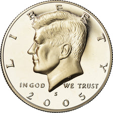 Coin, United States, Kennedy Half Dollar, 2005, San Francisco, MS(65-70)