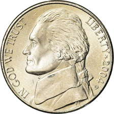 Monnaie, États-Unis, 5 Cents, 2004, Denver, FDC, Nickel, KM:360