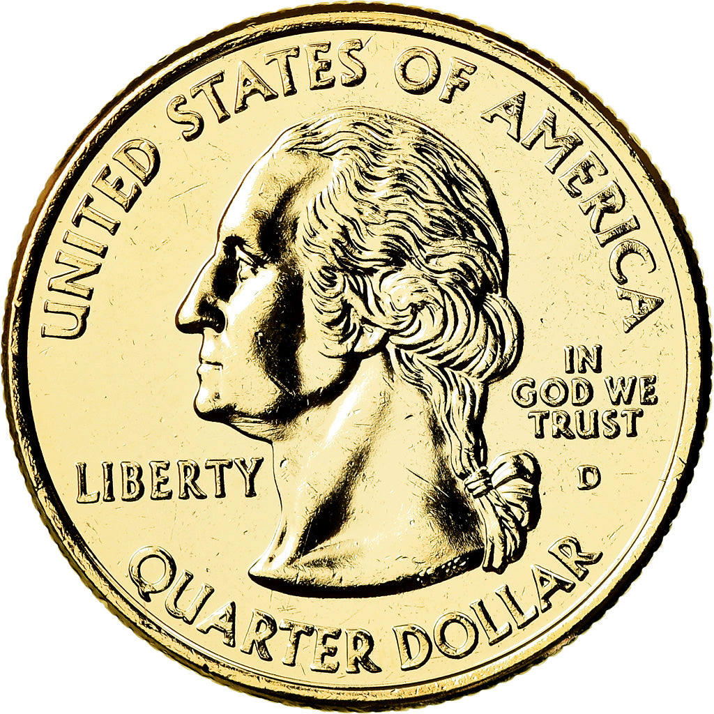 Moneda, Estados Unidos, Quarter, 2002, U.S. Mint, Denver, SC, Cobre - níquel
