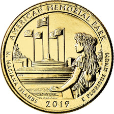 Coin, United States, Quarter, 2019, Denver, MS(63), Copper-Nickel Clad Copper