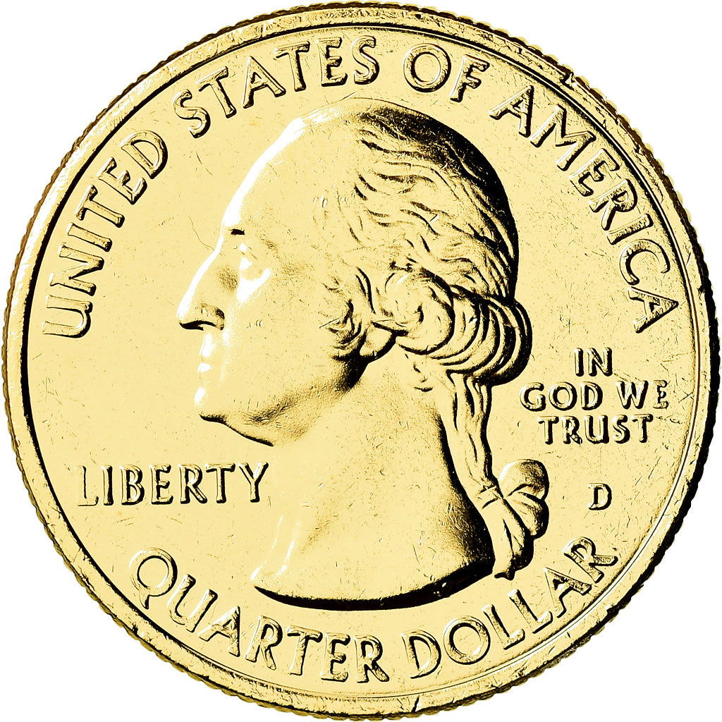 Coin, United States, Quarter, 2019, Denver, MS(63), Copper-Nickel Clad Copper